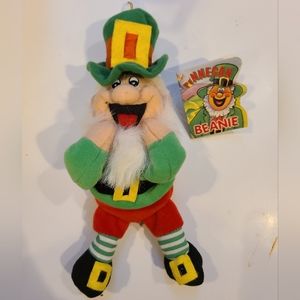 HTF Finnegan Beanie Leprechaun from Dublin Ireland NEW